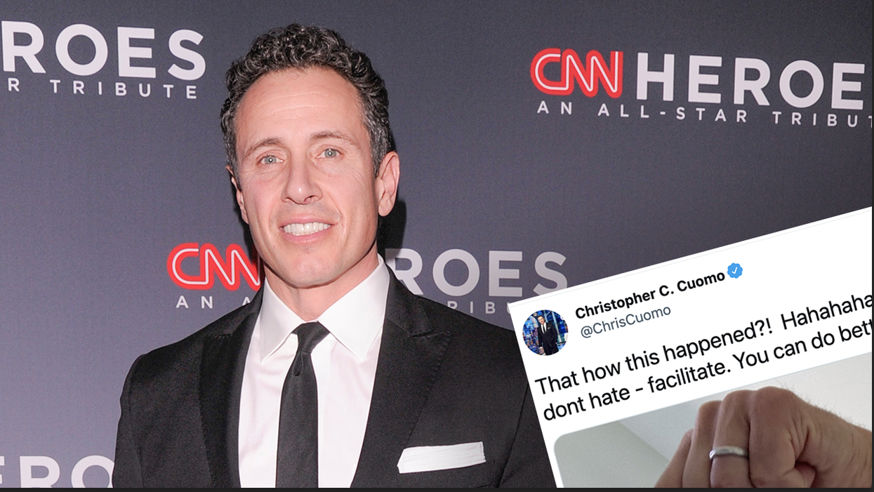 Random Person Accuses Chris Cuomo of Pleasuring Himself, Cuomo Responds with Self-Owning Photo