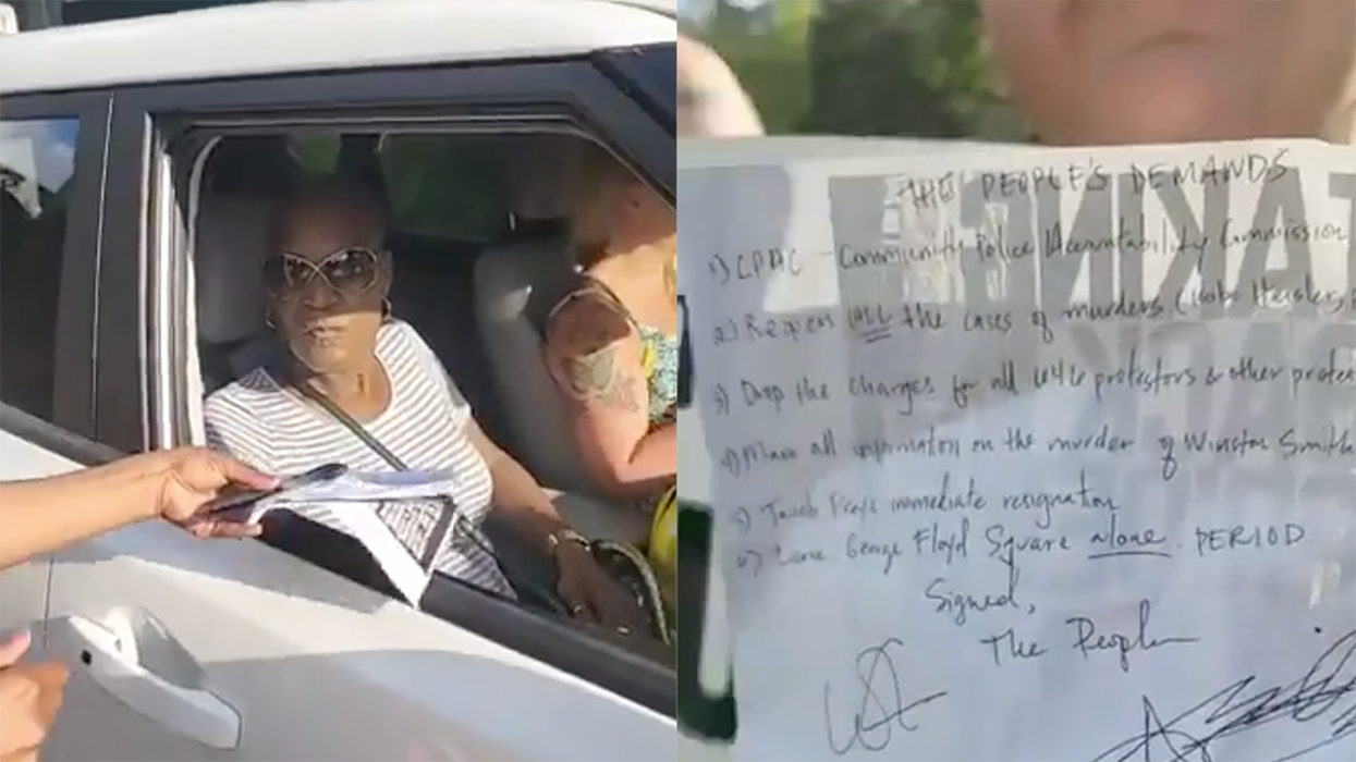 Anti-Cop Protesters Hold Liberal Councilwoman 'Hostage' Until She Signs List of Demands