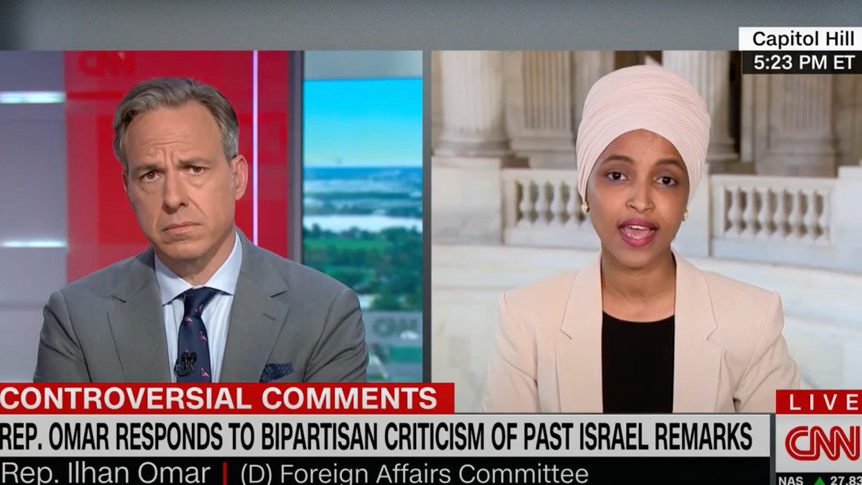 Ilhan Omar Doubles Down on Anti-Semitism During CNN Appearance. Then, She Triples Down.