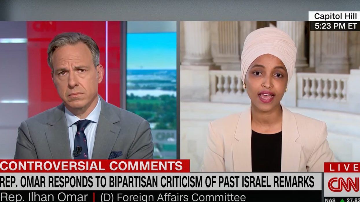 Ilhan Omar Doubles Down on Anti-Semitism During CNN Appearance. Then, She Triples Down.