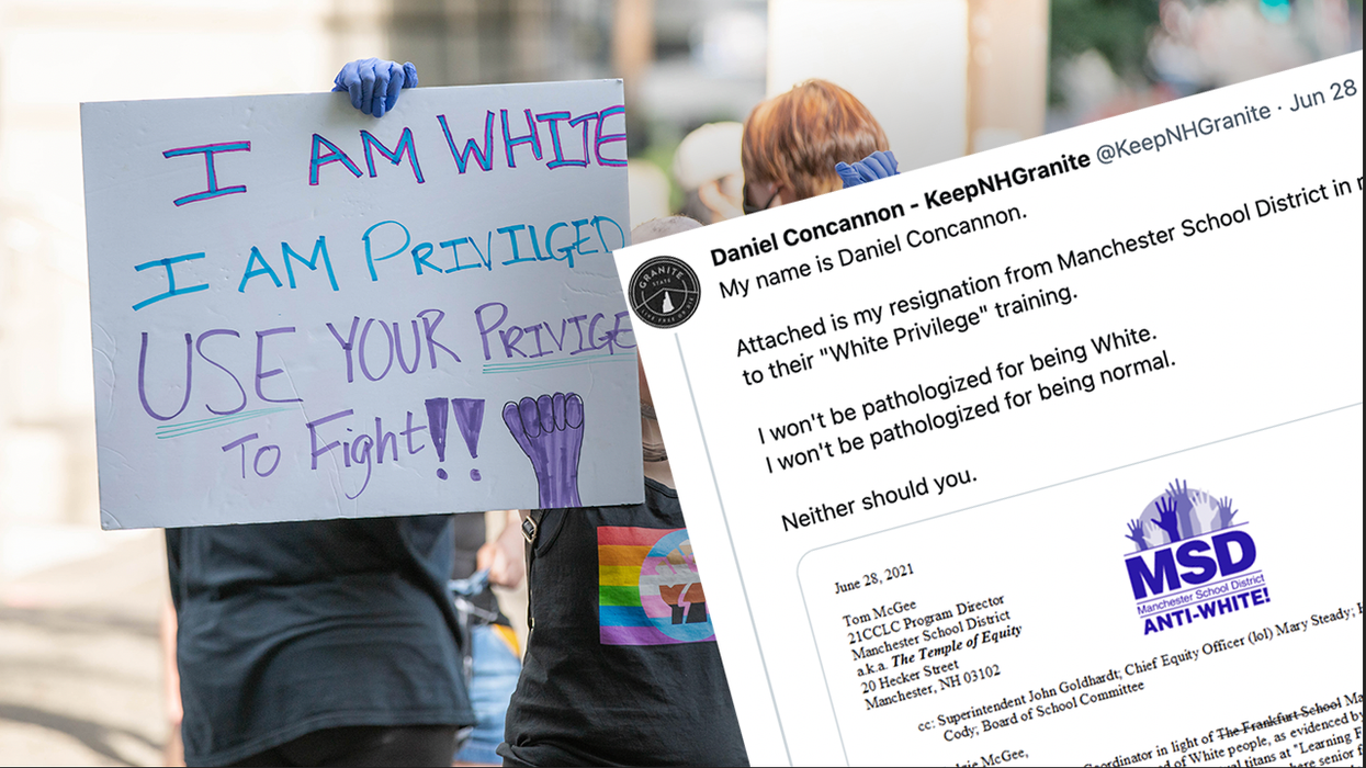 Dude Quits School District Over 'White Privilege' Propoganda with Greatest Resignation Letter of All Time