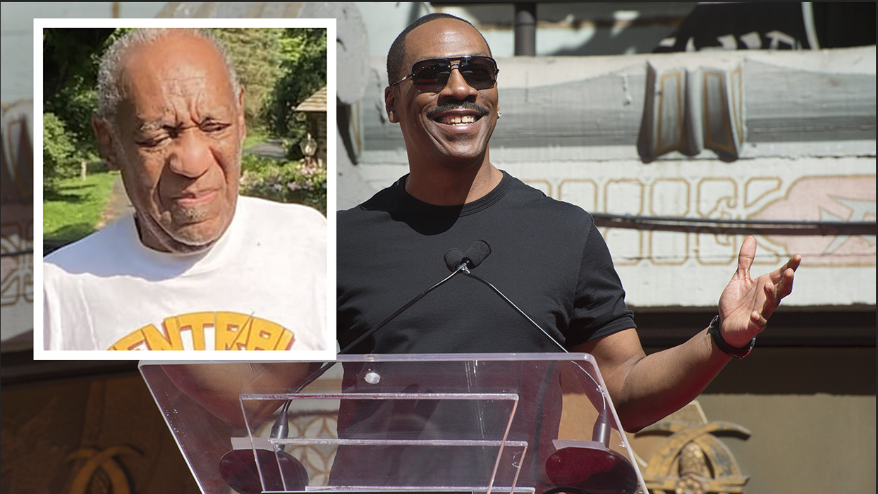 Eddie Murphy Goes All In Against Bill Cosby, Who Somehow Got Released from Prison Yesterday