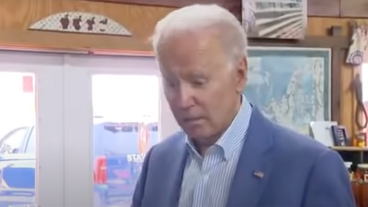 Confused Biden Can't Answer Russia Question Without Notecard, But At Least He Got Two Scoops of Ice Cream!