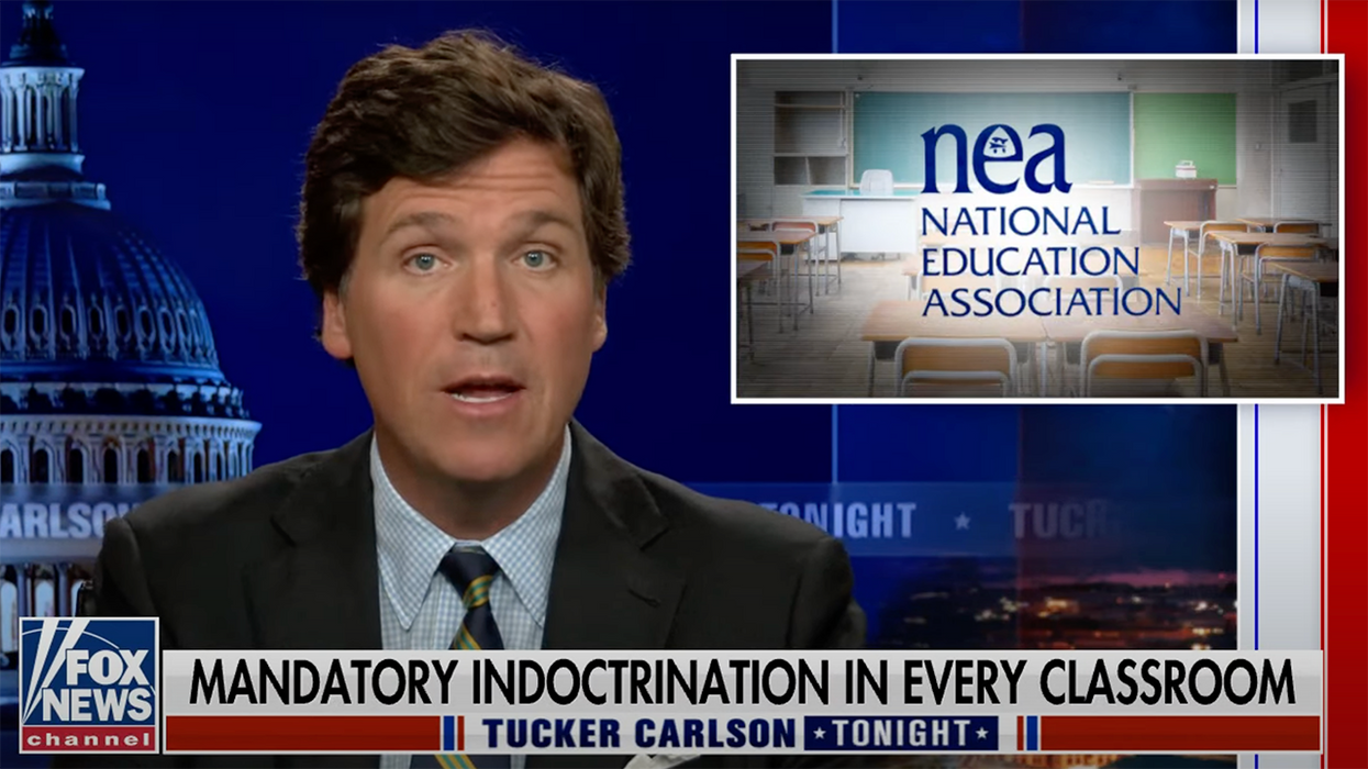 Tucker Carlson Delivers Must-See Monologue Exposing Nation's Largest Teachers Union