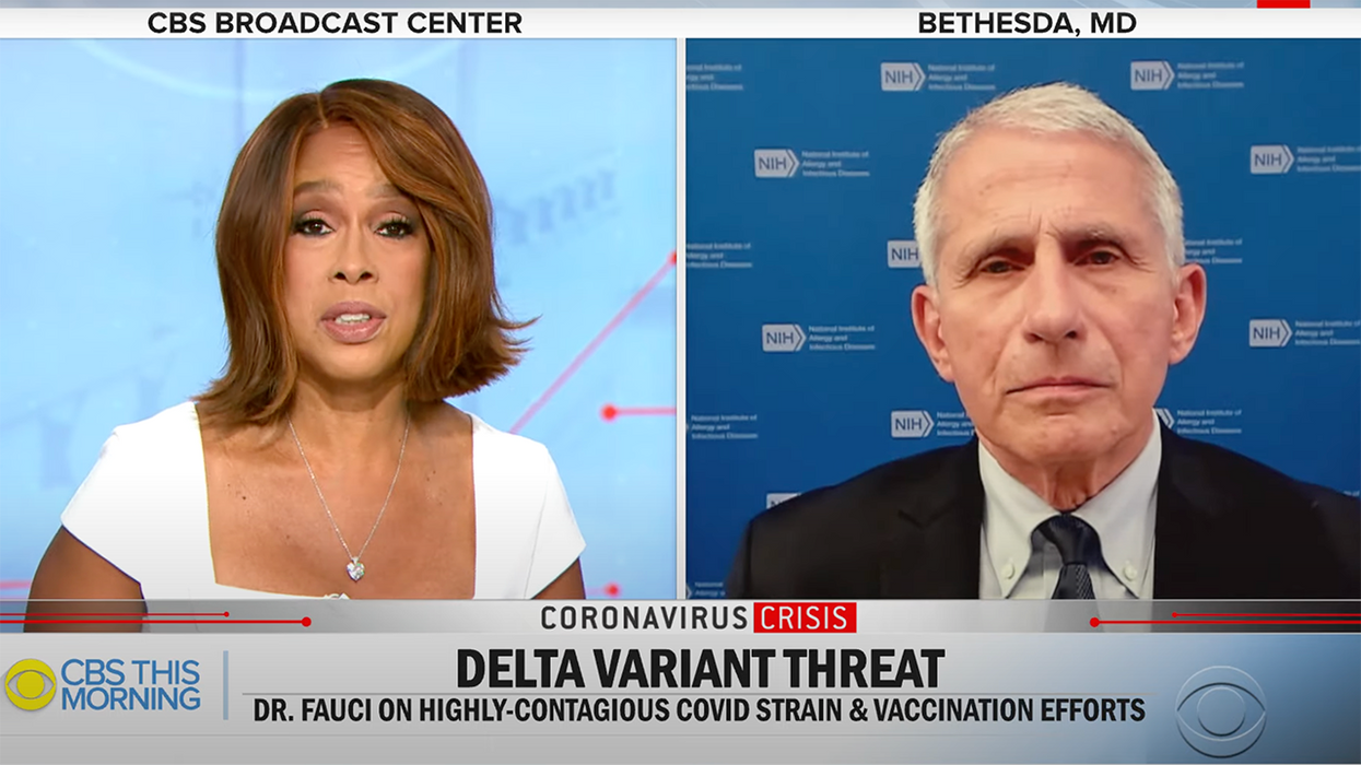 Gayle King Takes Fauci Worship Too Far, Will Ban Family from Thanksgiving Over Doctor's 'Warnings'
