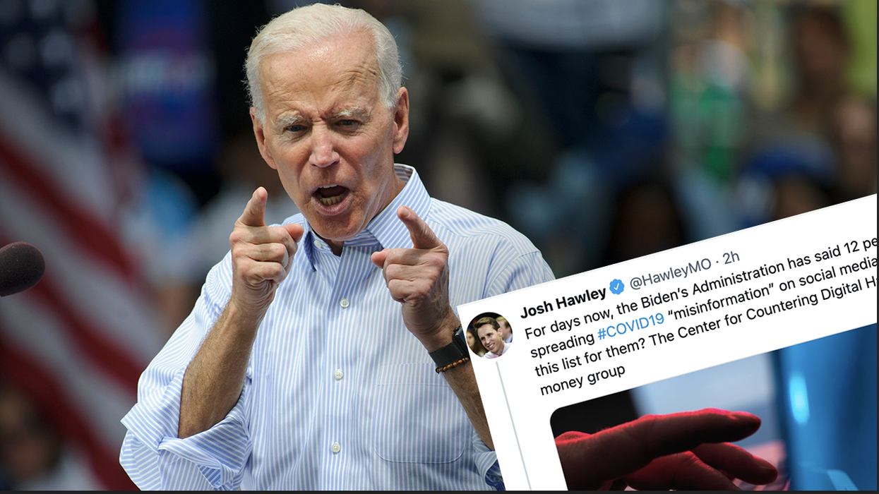 Sen. Josh Hawley Exposes Foreign 'Dark Money' Group Behind Joe Biden's 'Misinformation' Report