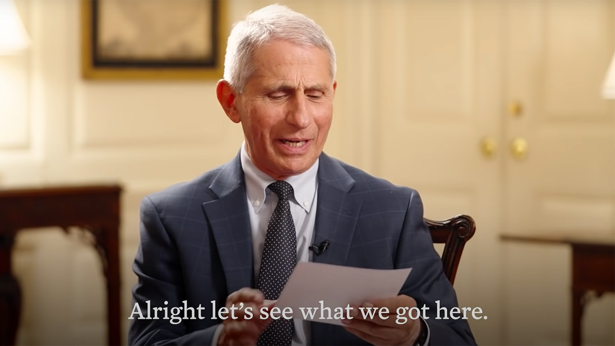 Anthony Fauci Chills with Olivia Rodrigo, Reads Tweets from His Adoring Fans in Cringiest Video of All Time