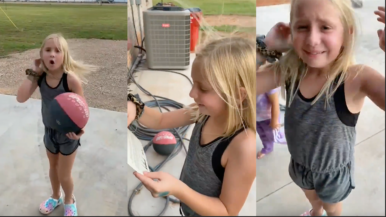 Little Girl Receives Thank You Letter from Donald Trump. Her Reaction is PRICELESS