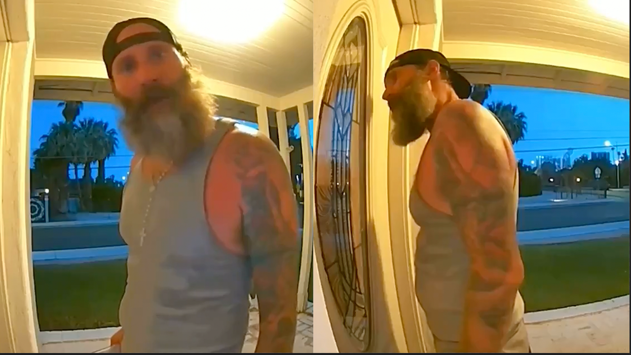 Chilling Video Captures Man Threatening to 'Rape and Kill' Woman Knowing She Was Home Alone