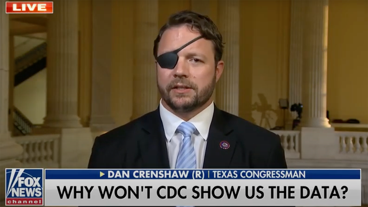Dan Crenshaw Exposes Flaws in the One Study CDC Used for New Mask Guidelines