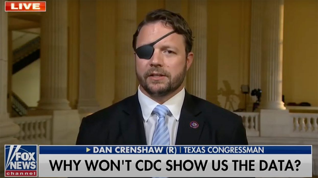 Dan Crenshaw Exposes Flaws in the One Study CDC Used for New Mask Guidelines
