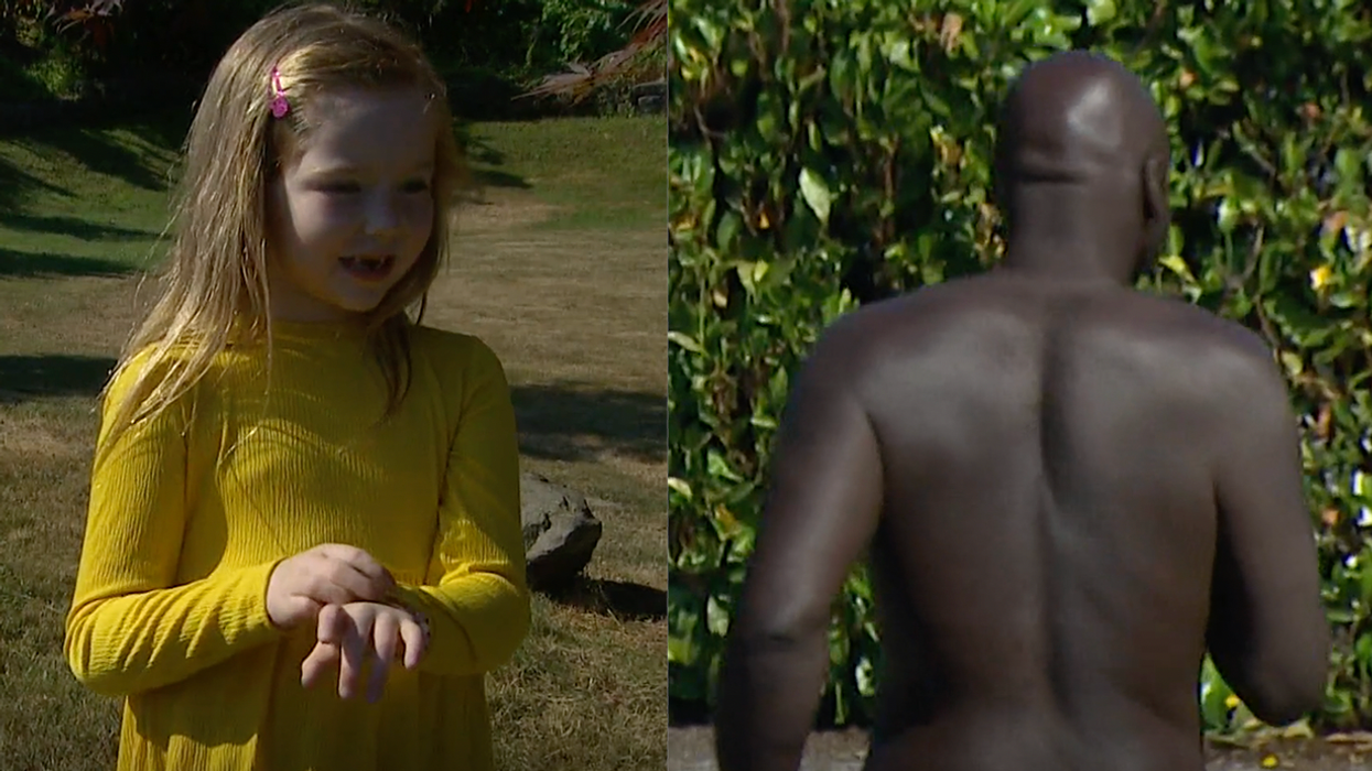 Sick: A little girl has her lemonade stand shut down as a naked homeless man's allowed to wander the street