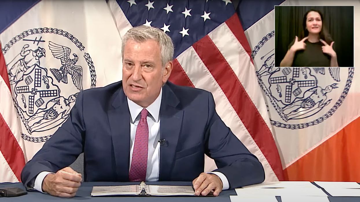 Bill de Blasio Announces Mandate Allowing NYC Business Owners to Discriminate Against Black, Latinx NYers