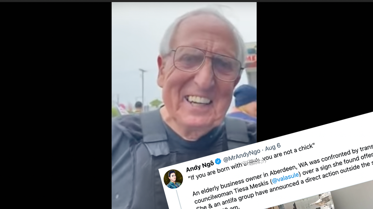 'I Just Let It Out': Based Grandpa Embroiled in Star Wars Store / Transgender Sign Controversy Speaks Out