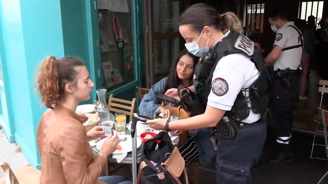 Coming to America? France Shows What Police Enforcing a Vaccine Passport REALLY Looks Like