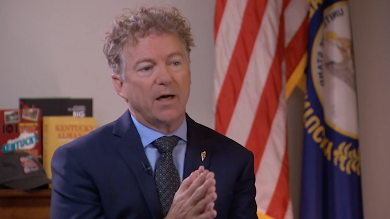 YouTube Suspends Rand Paul for This Video Agreeing with Biden Adviser, CNN Expert About Cloth Masks