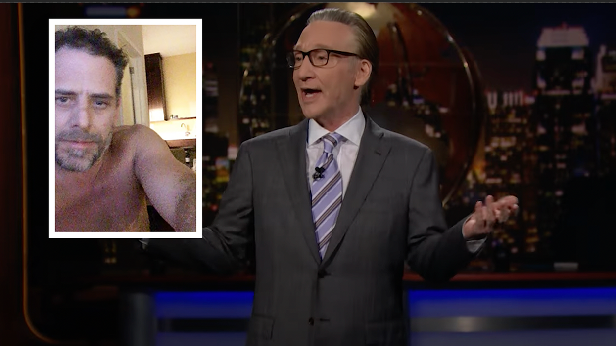 Bill Maher Wrecks POTUS's Son Over (Third) Missing Laptop: 'I Saw Hunter Biden Putting Ice on a Hooker's ...'