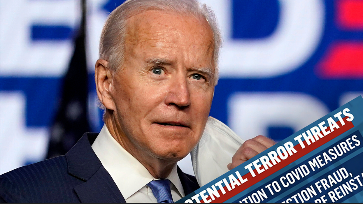 Joe Biden's DHS Thinks You're a Potential Terrorist if You Disagree with ... Joe Biden's C*VID Restrictions