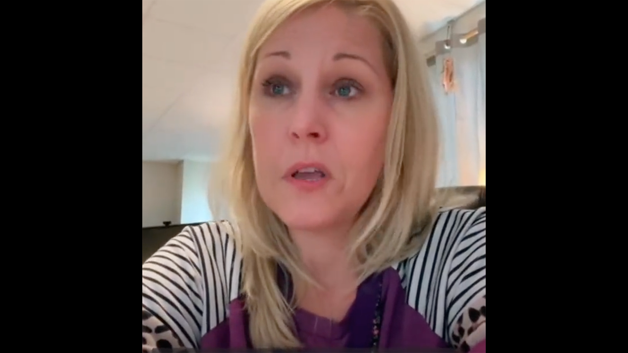 Hysterical Teacher Compares Lack of Mask Mandate to School Shooting, Claims Teachers are Writing Out Wills