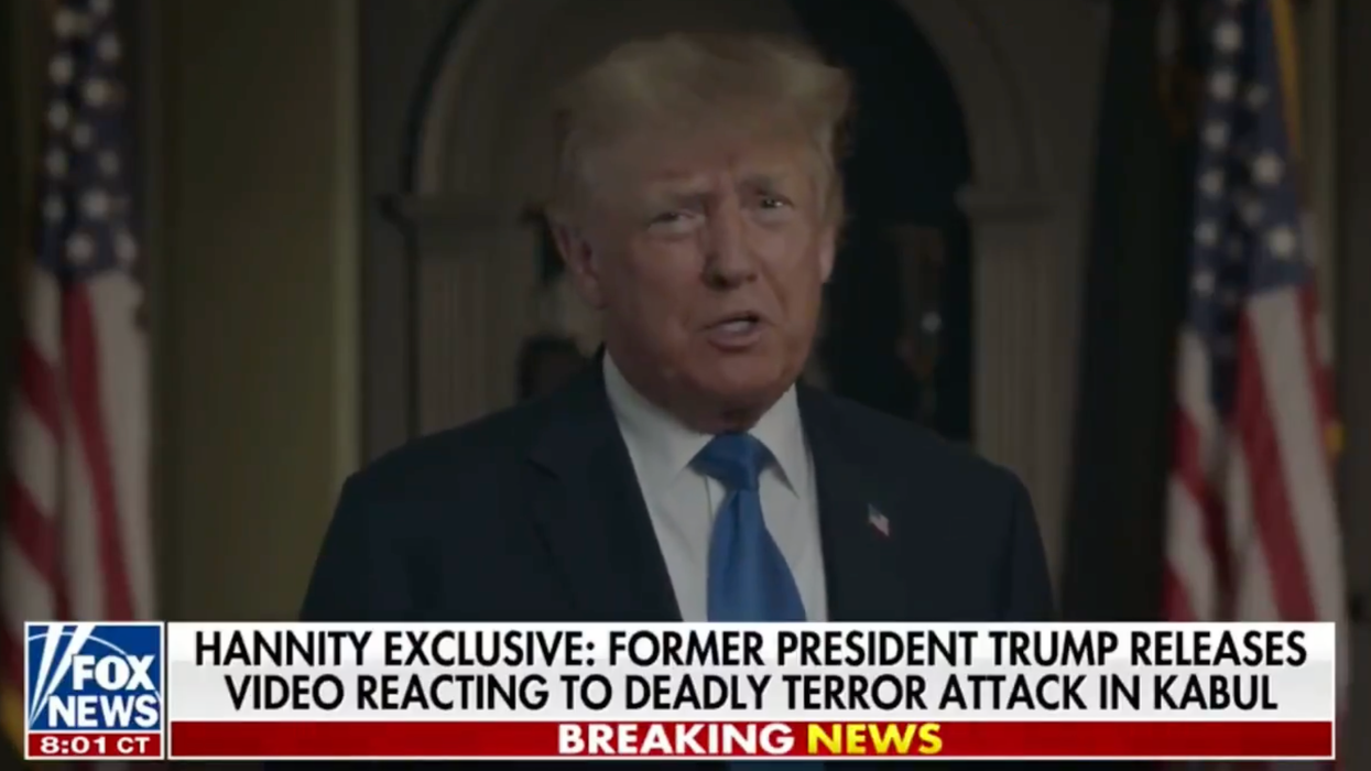 Trump Addresses the Nation on the Terror Attack in Kabul. This Is What a President SHOULD Sound Like