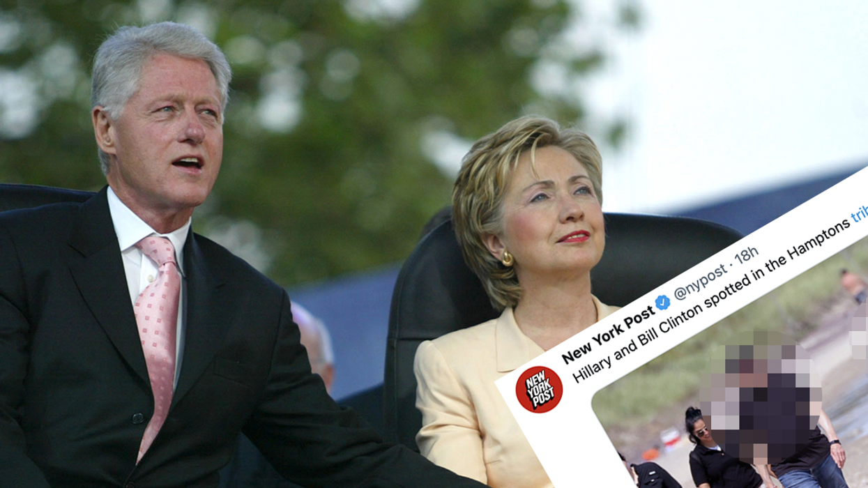 Bill and Hillary Clinton Spotted in Hamptons with Viral Photo Showing Old Age Has Not Been Kind to Them