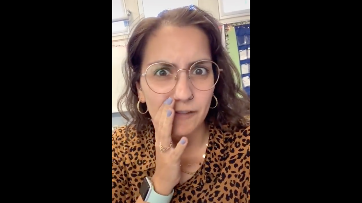 Teacher Brags About Hiding American Flag Because It "Made Her Uncomfortable," Replaces it with Pride Flag