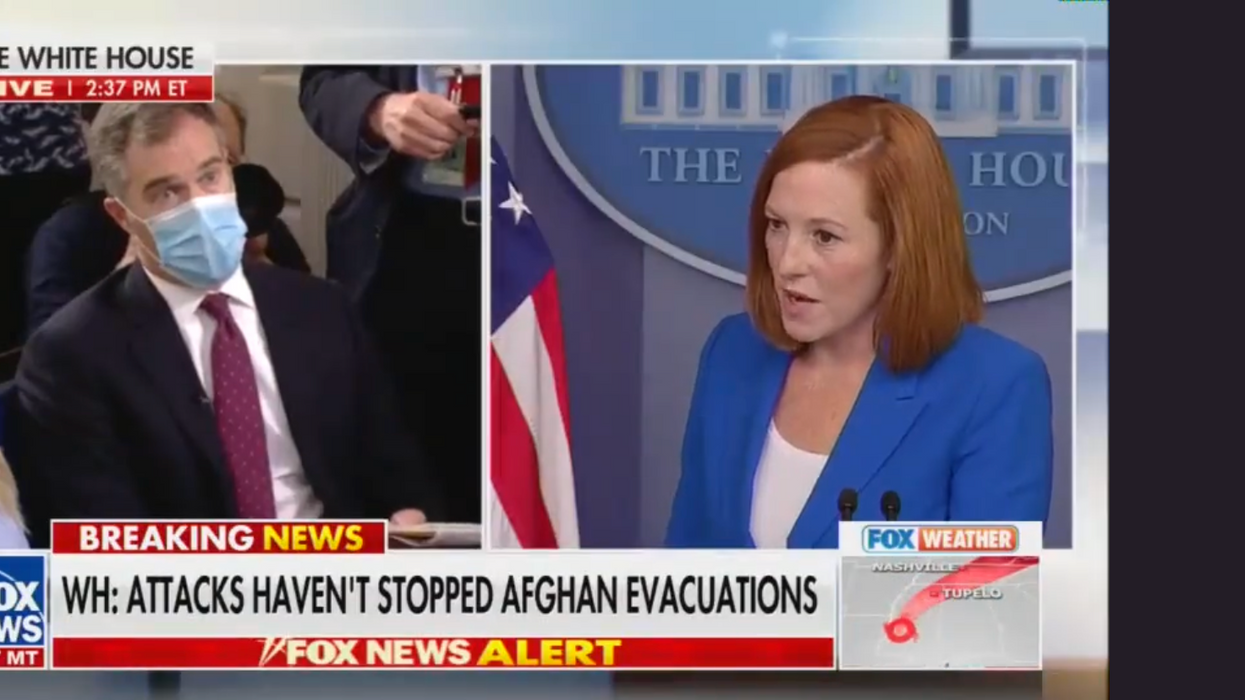 NBC Reporter Grills Jen Psaki Over Taliban's New Access to American Weapons. Her Answers Are Alarming.