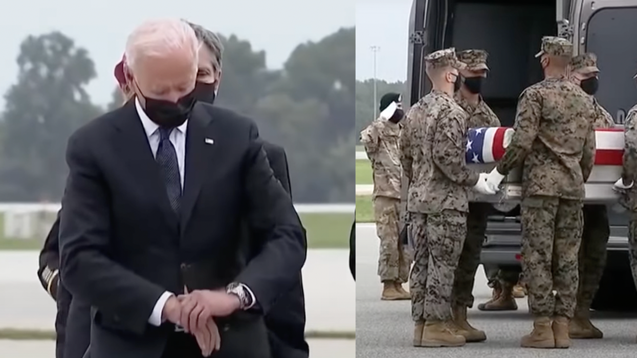 Gold Star Father Shares Truth About Biden Checking Watch at Dignified Transfer: 'It Didn't Happen Just Once'