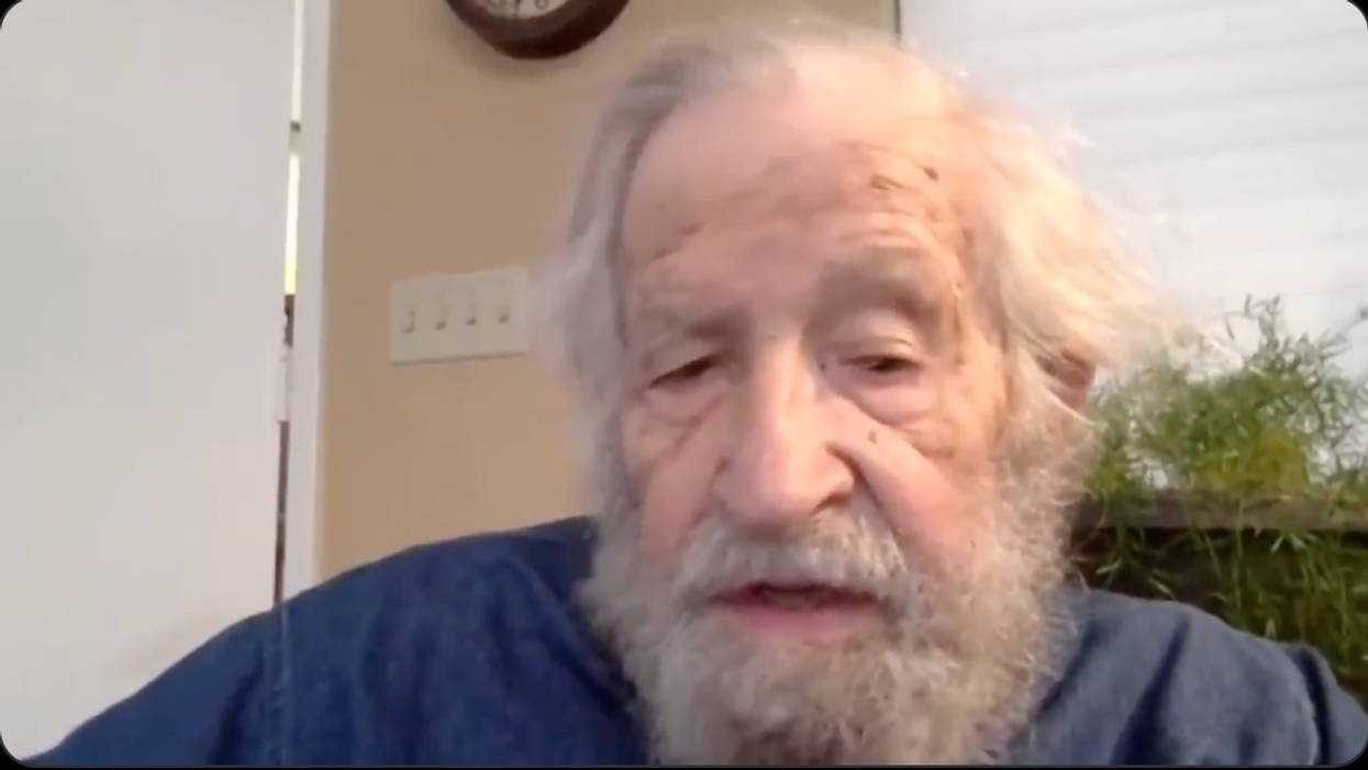 Noam Chomsky: Solution to Unvaccinated People is to 'Separate Them From Everyone Else.' Somewhere Hitler Smiles...