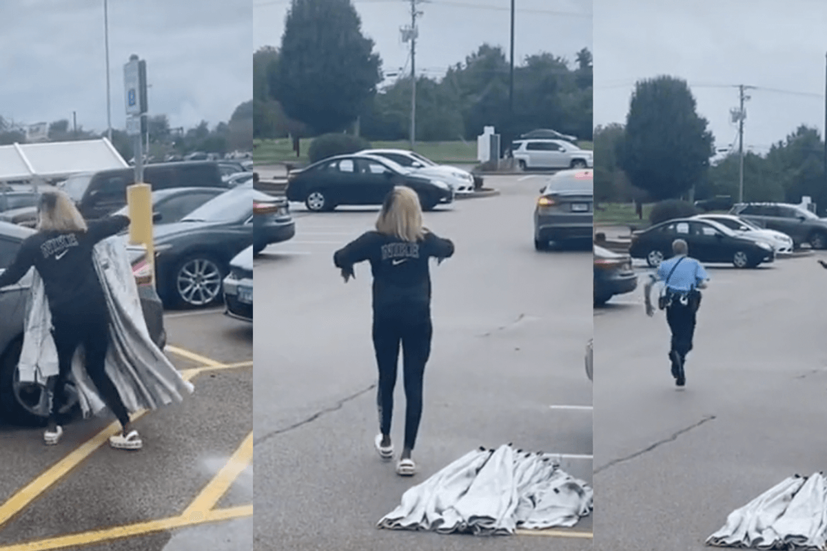 LOL: Enjoy watching the world's worst shoplifter get busted when the getaway driver refuses to unlock the door