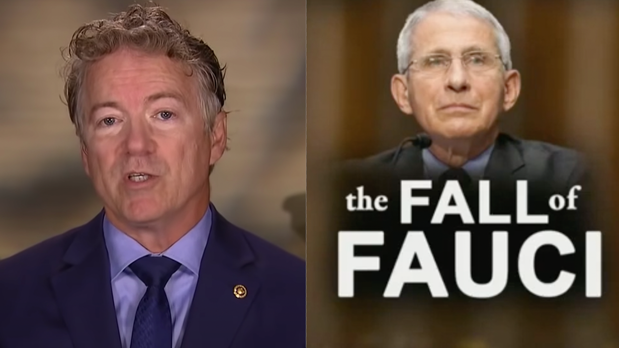 Rand Paul Unloads on Anthony Fauci After Latest Bombshell: 'Fauci Lied Dozens of Times'