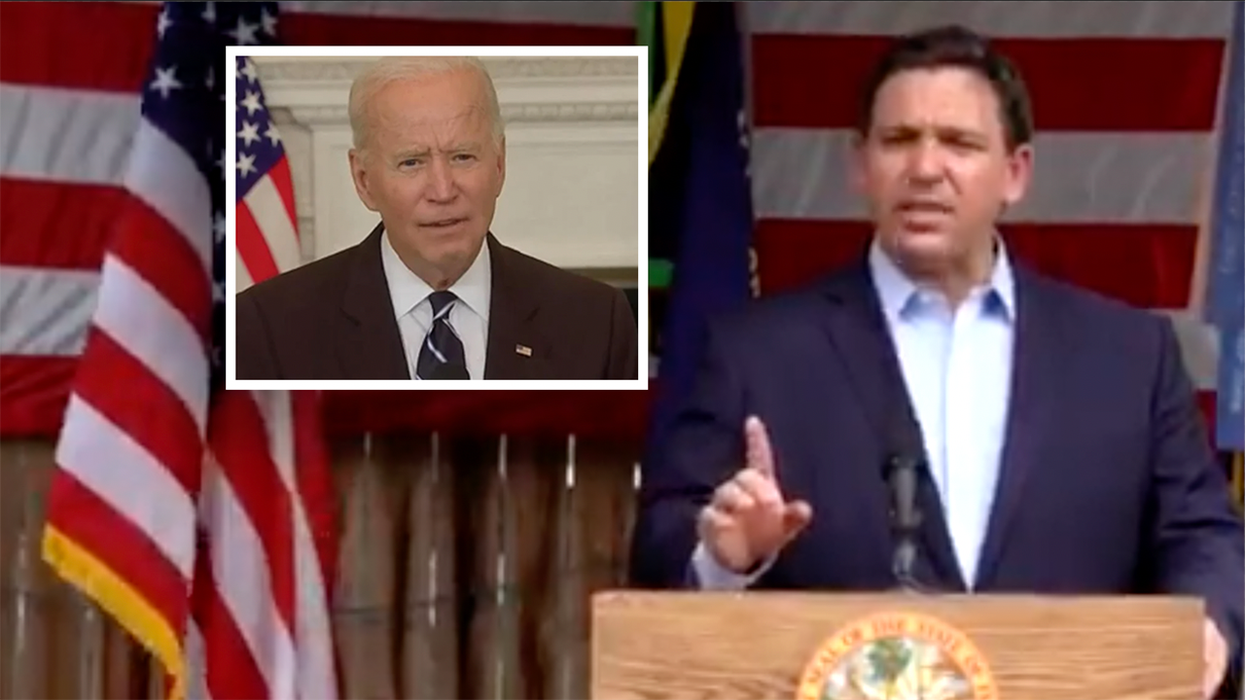 Ron DeSantis Comes Out HARD Against Biden's Mandates in a 2024 Preview