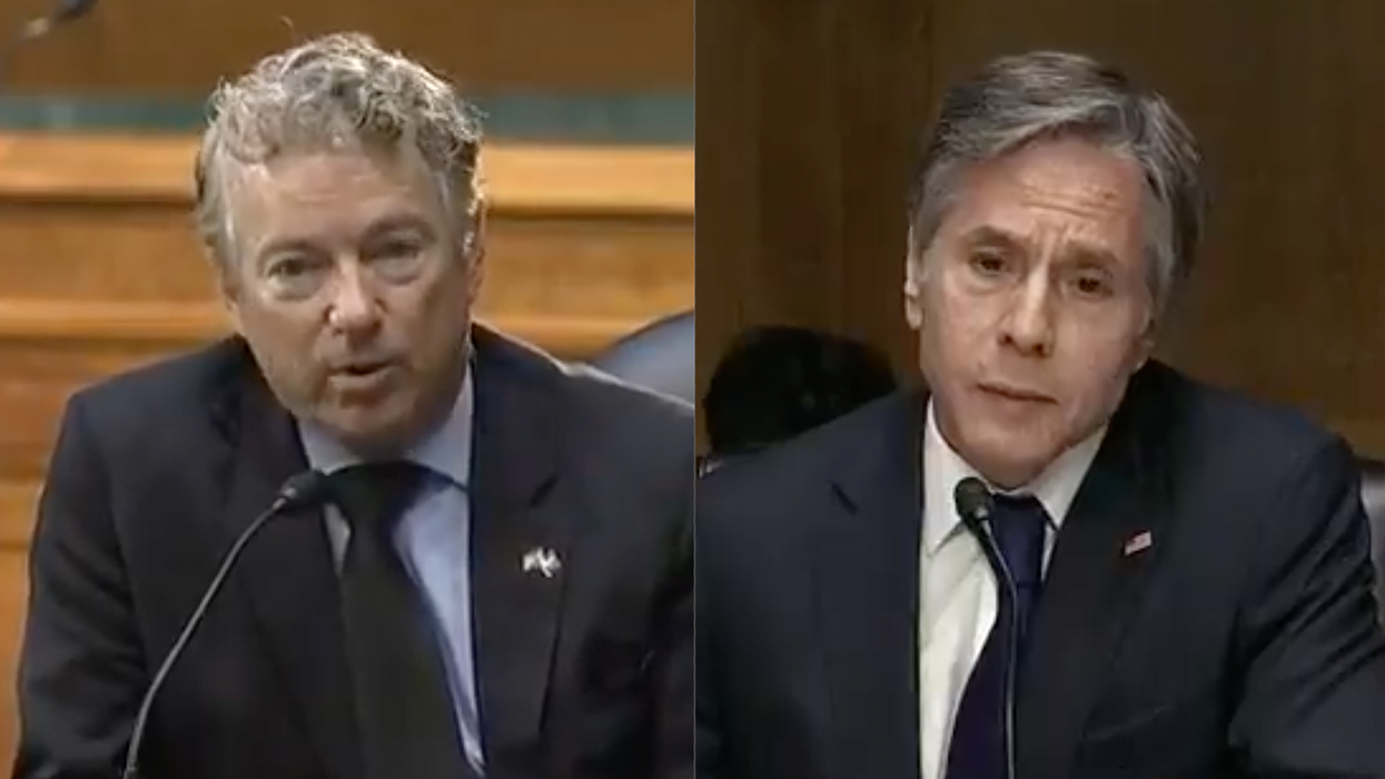 Antony Blinken Can't Tell Rand Paul if Afghan They Killed Was ISIS-K or Just Some Dude Coming Home from Work