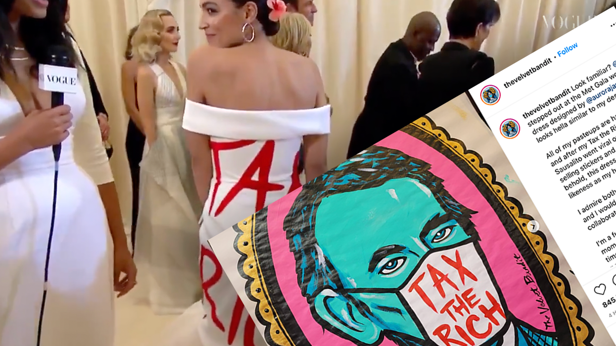 Did AOC's Dress Designer Steal Her Design from a Single Mother? It Sure as Heck Looks That Way