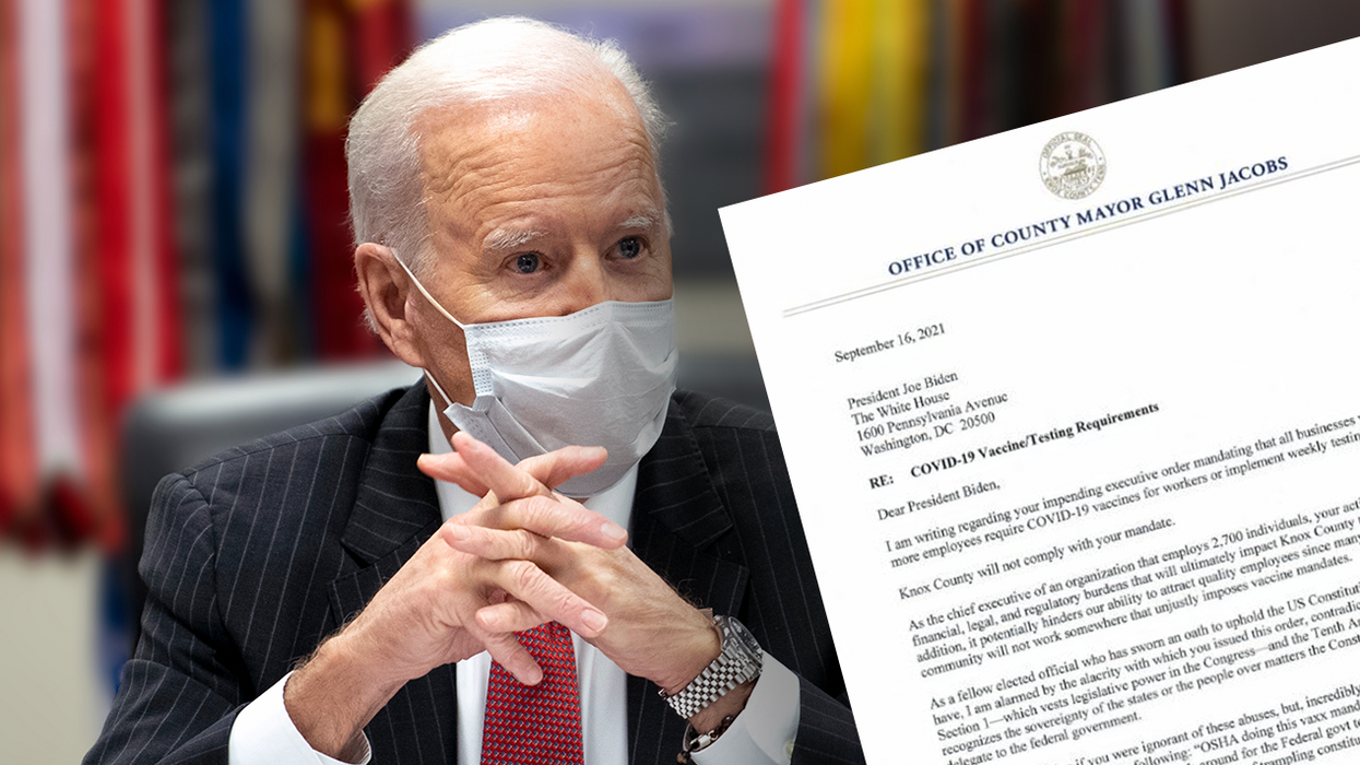 'In America, It's ALWAYS About Freedom': Former Wrestler Turned Mayor Chokeslams Joe Biden Over Vax Mandates
