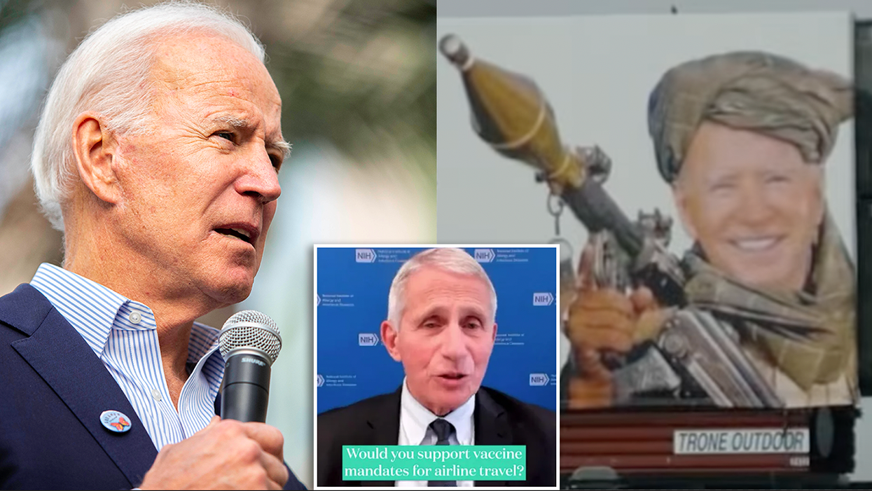 Three You May Have Missed: Biden's Polling, MAGA Trolling, and Fauci ... We Hate Him So Much