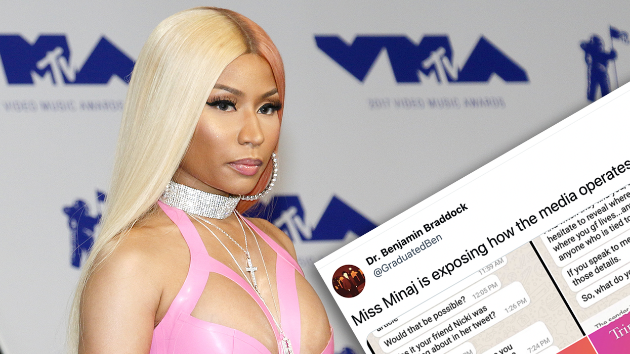 Nicki Minaj Exposes Media, Blasts Reporter Threatening to Dox Her Cousin, Friend with the Swollen Testicles