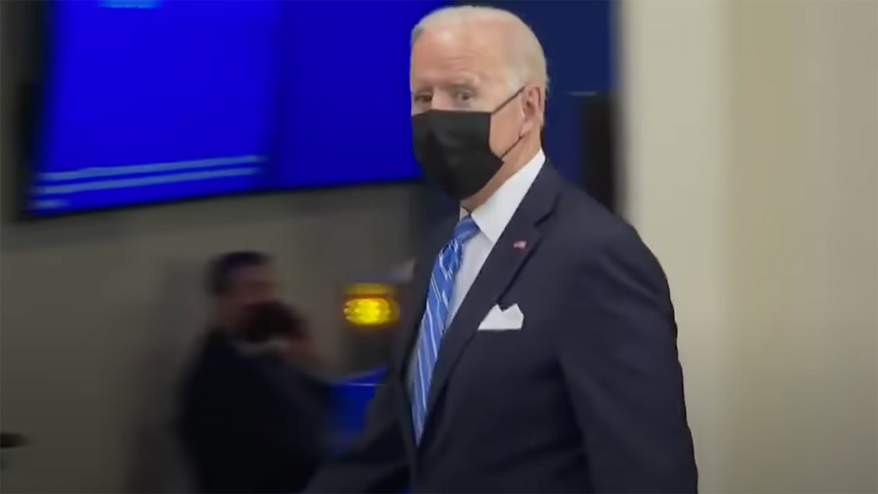 Biden Forced to Admit (Accidentally?) That Border Is Out of Control as Secret Service Whisks Him Away