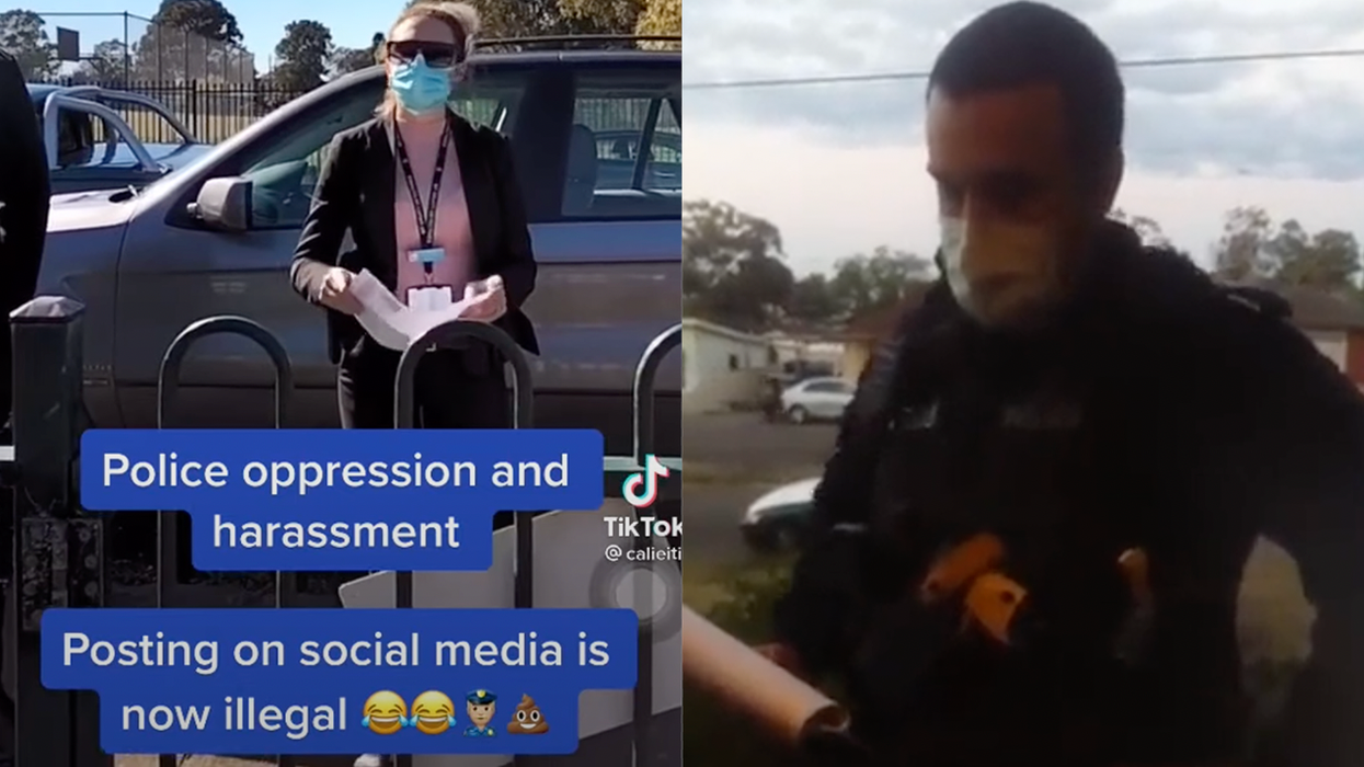 Police Being Sent Door to Door to Question Citizens Suspected of Attending Lockdown Protests. Guess Where?