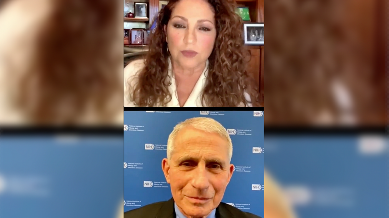 Anthony Fauci Lectures Gloria Estefan to Ignore Her Doctors, Listen to Him About Antibodies Instead