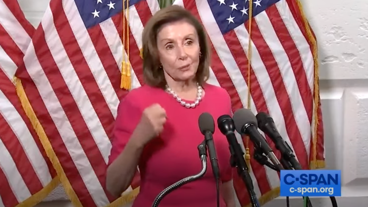 Pelosi's Brain Goes to Mush, Forgets Who's President, and Claims Support for the Obama Agenda