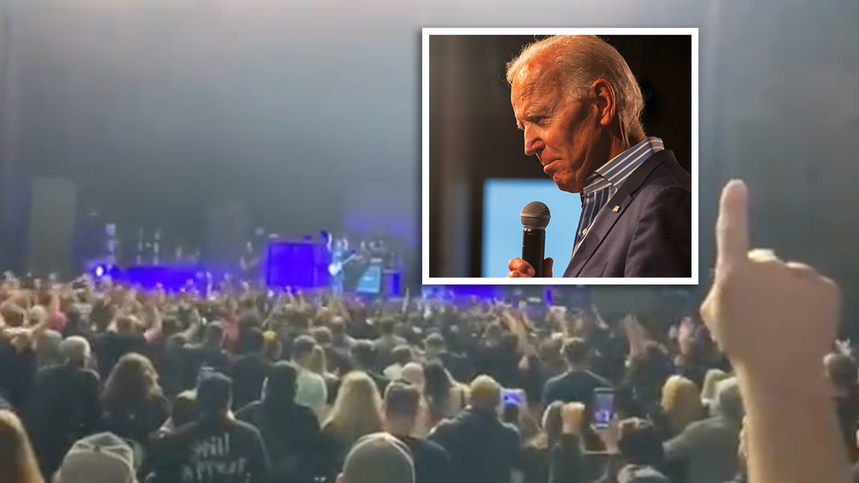 Rockstar Leads Audience in Deafening 'F*** Joe Biden' Chant