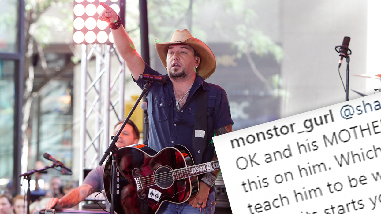 Jason Aldean Unloads on Biden-Supporting Troll Who Called His Kids 'POS' for Wearing Anti-Biden Shirt