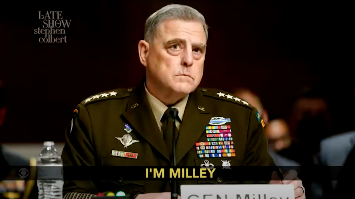 Stephen Colbert Can't Help Himself, Makes Terrible Rap Song Supporting General Milley and Treason