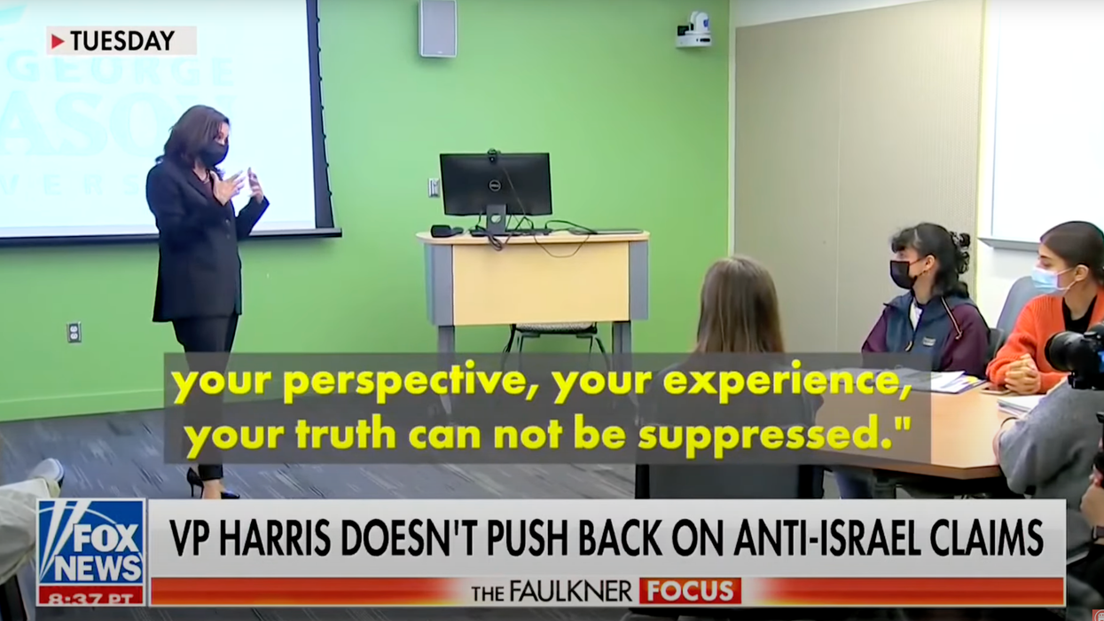 Remember Kamala Harris? Iran is Using Video of Her Encouraging Student Over Israel 'Genocide' Comment