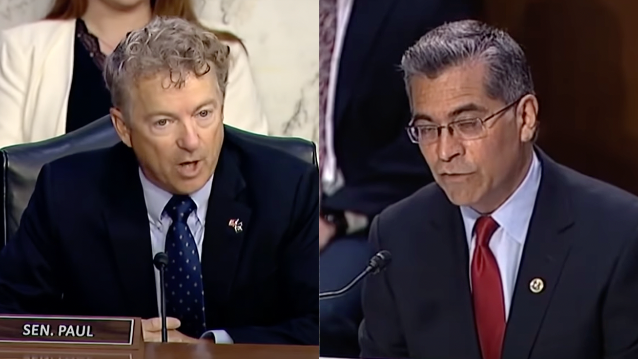 'Arrogant' 'Authoritarian' 'UnAmerican': Rand Paul WRECKS Joe Biden's Health Secretary's Smug Little Face
