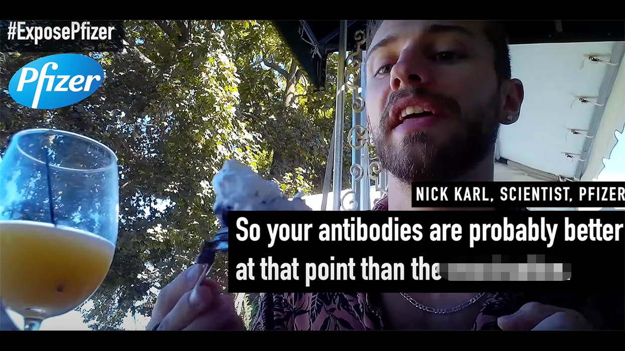 Pfizer Scientist Claims Antibodies Probably Better Than Shot: 'I Work for an Evil Corporation ...'