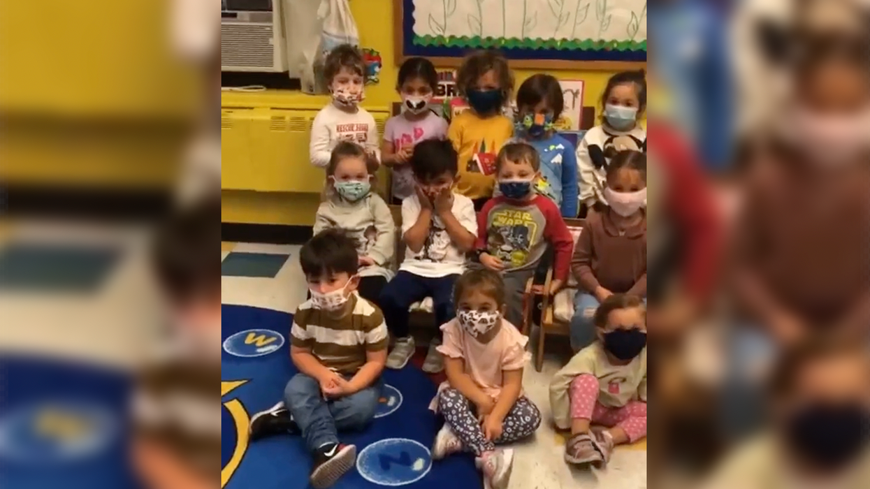 World's Worst Teacher Forces Children to Sing Creepy Pro-Mask Song