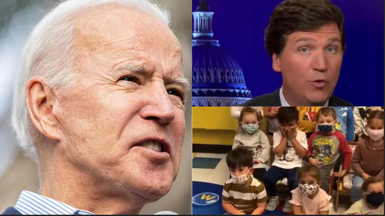 Three You May Have Missed: Tucker Rants, School Masks, and Everyone Hates Biden