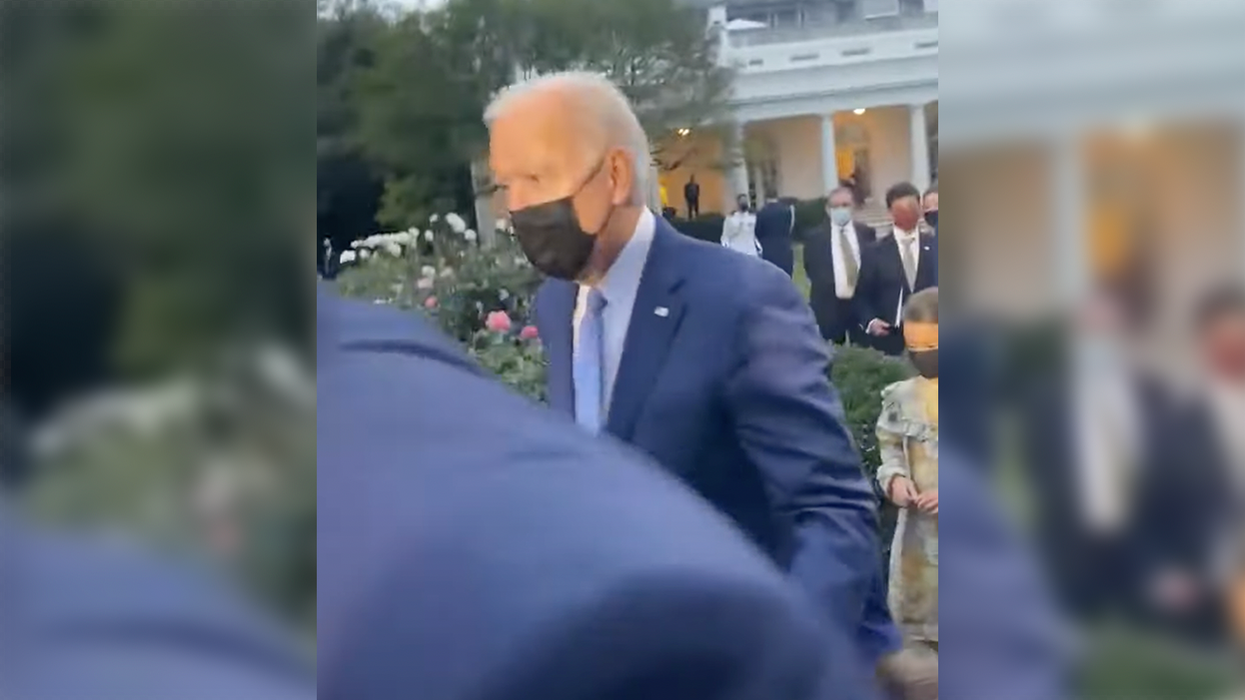 Joe Biden Ignores Reporter Questioning 'Possible Corruption' Over Hunter Biden Selling His Art